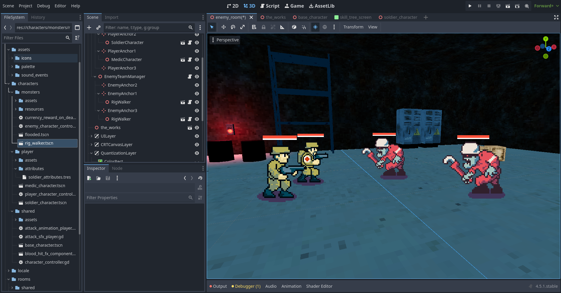 Editor view